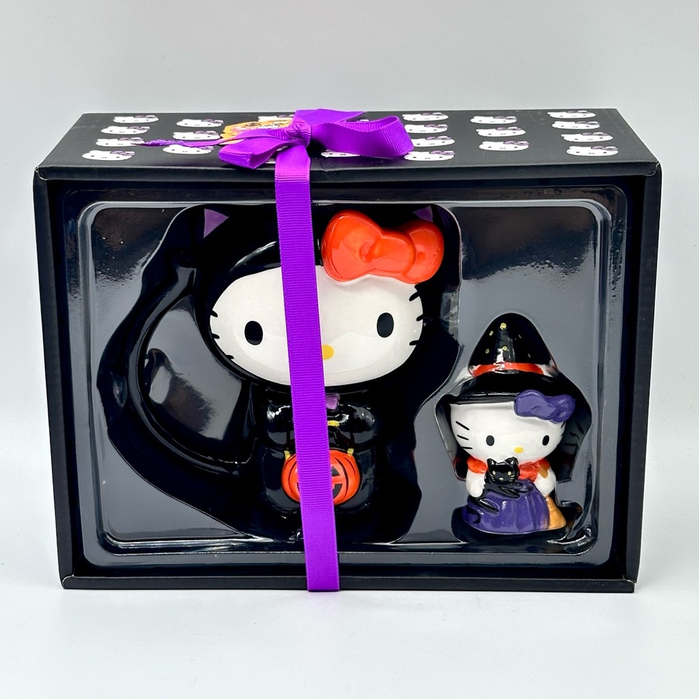 Blue Sky Clayworks Hello Kitty Halloween Figural Mug and Figurine Gift Set